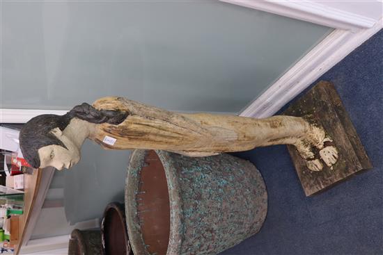 A pottery sculpture - Yvonne Hudson The raising of Jairus daughter